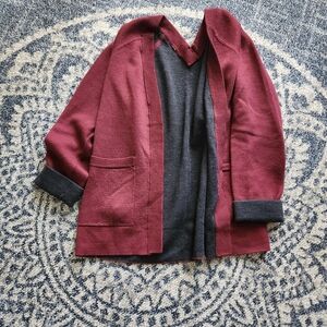 Lululemon reversible merino cardigan